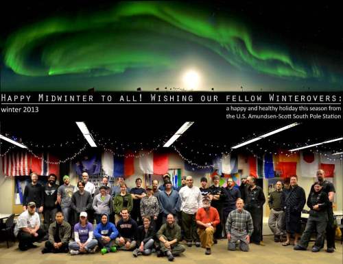 U.S. Amundsen-Scott South Pole Station!