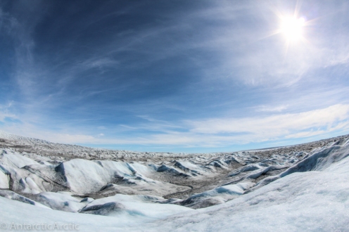 Edge of the Greenland ice sheet